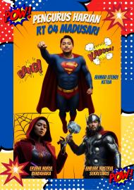 Menang Pilkaret, Sekelompok Superhuman Pimpin RT 04 Madusari